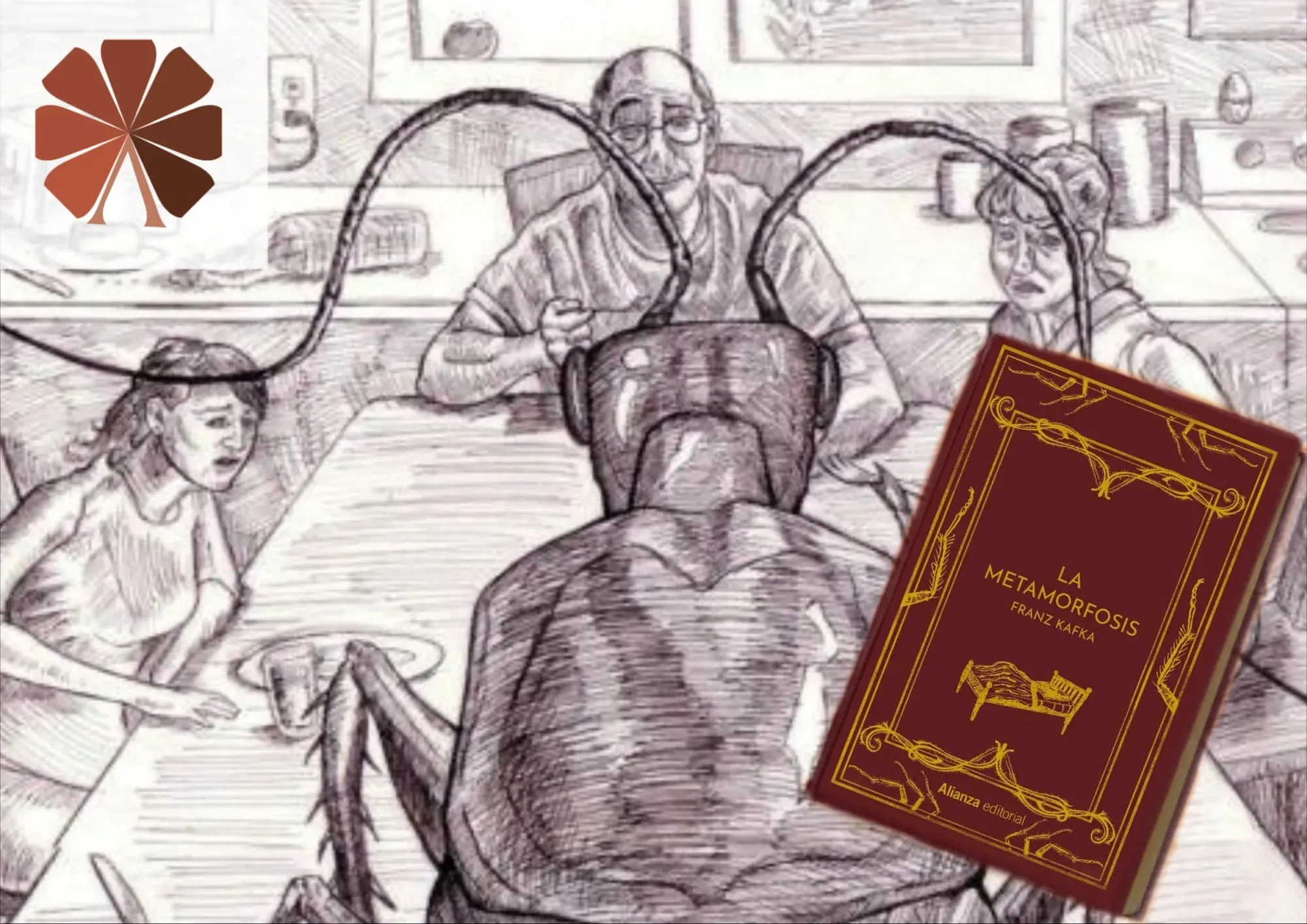 El club de lectura de la Asociación Literaria Nueva Era analiza La metamorfosis de Kafka y anuncia su próxima cita con Momo